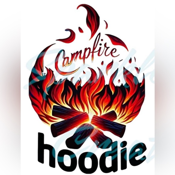 Campfire Hoodie Custom Hooded Sweater - Picture 8 of 8